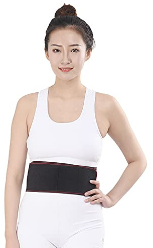 YJZQ Wärmegürtel Heizkissen Gürtel für Rücken USB Heizung Massage Gürtel Rücken & Nieren mit 3-stufiger Temperaturregelung für Warmer Bauch Schulter Taillenschmerzen Rückenmerzen