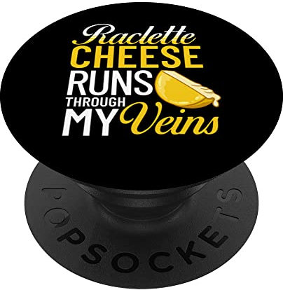 Raclette Cheese Grill Machine Dinner Fondue Recipes PopSockets Swappable PopGrip
