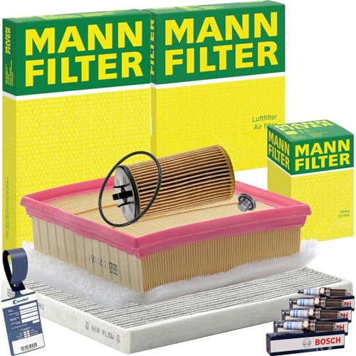 BandelOne enthält Mann-Filter Inspektionspaket passend für Corsa D 1.4 120 Ps 1364 ccm
