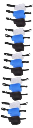 minkissy Aufenklappen 15 Stk Einzelne Augenmaske Augenklappe Für Kinder Augenklappen Für Erwachsene Rechtes Auge Piratenauge Schutzbrillen Kleiner Augendeckel Kleine Amblyopieabdeckung Polyester