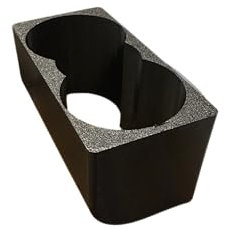 Generisch Getränkehalter für den Volkswagen Golf 3, Schwarz, Kunststoff, 14.4 x 14.4 x 7 cm, CUP_HOLDER, Fahrzeugzubehör