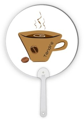 no/no Tasse à café expresso ronde en plastique pour peinture