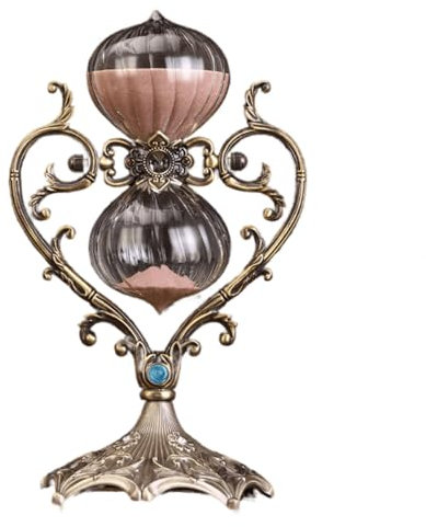 Grande clessidra con sabbia timer per la casa e l'ufficio Decor rotante 60 minuti orologio sabbia orologio