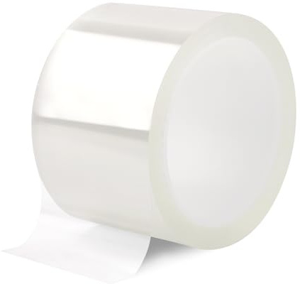 Neerow Clear Waterproof Tape, Window Weather Sealing Tape, 70mm x 10m | Transparent Adhesive Tapes for Winter, Window, Door Draft Stopper, Roof, Greenhouses, Car Port