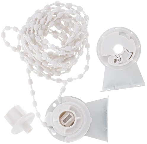 POPETPOP Accesorios para Cortinas Cadena De Cuentas para Persianas Enrollables con Forma Núcleo Metálico Conectores para Persianas