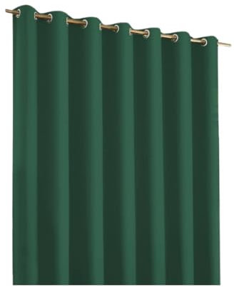 DUANSIYU Outdoor Vorhang Wetterfest 1PC Outdoor-Vorhänge wasserdicht, Ösen Oben und unten Ösen Terrasse Blackout Winddichte Gartenvorhänge Outdoor Vorhang(Green,254x243cm)