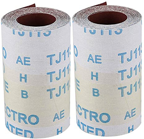 Lbvzxkad 2X Papel de Lija Abrasivo de Lijado Abrasivo de Grano de de 5 mm de Y 115 mm de