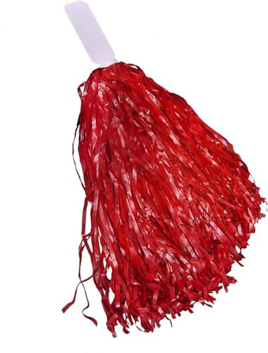 omolly 6 ramos de flores de Pascua artificiales, 7 cabezas de terciopelo de tela, arbustos de Pascua rojos de Navidad, ramos de imitación rojos para decoración interior y exterior, 35 cm