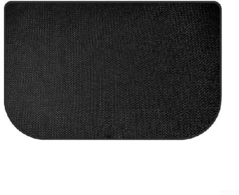 Estera de chimenea de fibra de vidrio de silicona para aislamiento de suelo ignífugo y protección en áreas de chimenea y estufa (50 x 80 cm)