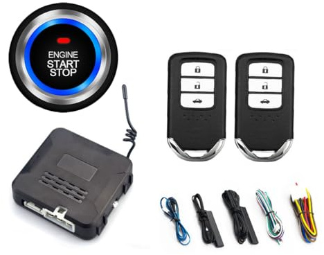 KIXZSAZ Autotelefon App Keyless Entry Alarmanlagen Fernbedienung Start Stopp Controller Automatische Sperre Kfz Zubehör, Tippe A
