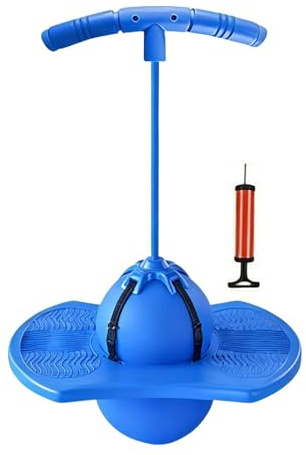 Vhjlfig Hüpftier - Lustiger Interaktiver Leiser,Kinder Hüpfball mit Griff,für Zuhause Schule Spielplatz Park Reisen Sport Camping Geburtstag Feier