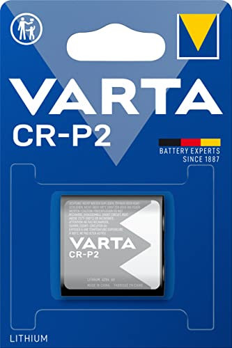 Varta Pila de litio Professional CR P2. paquete de 1 unidad, gris