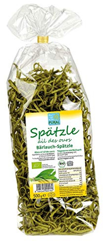 Pural Spätzle Ail d'ourson bio 500 g