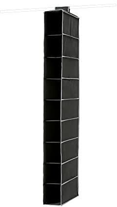 Compactor Organisateur de Chaussures 9 Niveaux Urban XL - Cosmos - Polyéthylène - Noir