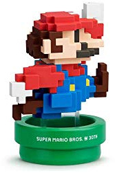 Amiibo 'Super Mario Bros' - Mario moderne : bleu