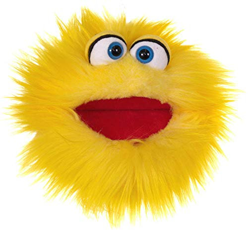 Living Puppets Quatschköppe Handpuppe Quasselkasper in gelb für Erwachsene und Kinder geeignet, Größe: 20 cm, Handwäsche, W805