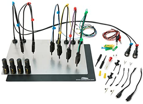 PCBite kit with 2x SQ350 and 4x SQ10 probes | Third Hand Tool | Rework Station | Helping Hands Soldering | Circuit Board Soldering Kit