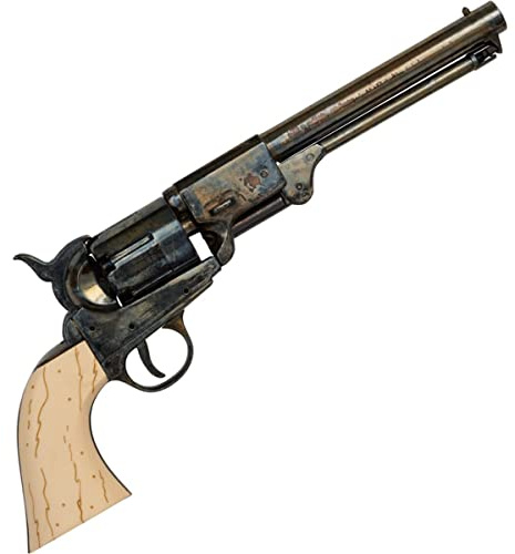 Denix Deko Revolver Griswold & Gunnison USA 1851 grau Blue Steel