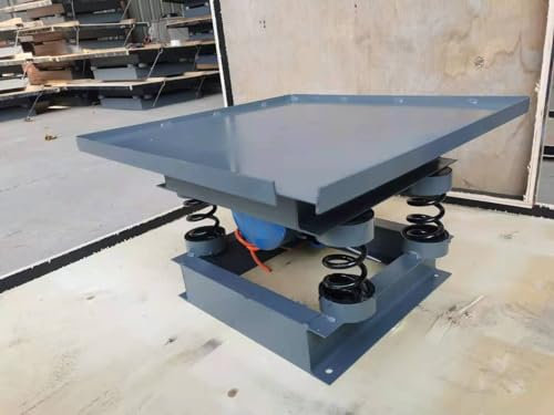 Table vibrante en béton, petite plate-forme vibrante, vibrateur à plaque vibrante en béton, table vibrante en blocs de ciment JIYAMI'EN EL (Size : 50cm x 50cm 380v 370w)