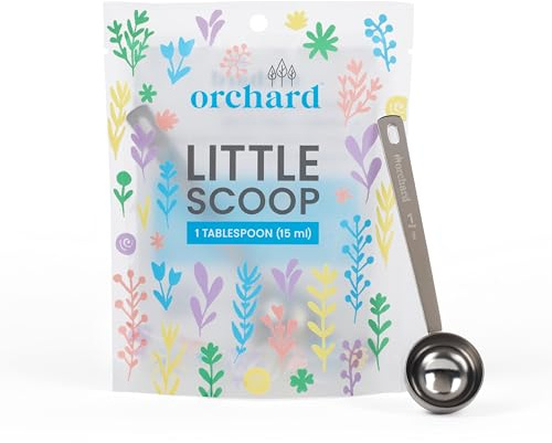 Orchard Home Stainless Steel Coffee Scoop - 1 Tablespoon (15ML) - Perfect Measuring Spoon for Coffee, Espresso, Protein, Tea, Laundry Detergent