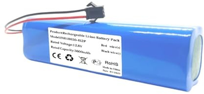 Batteria for robot aspirapolvere, compatibile con Lefant U180, batteria for robot aspirapolvere