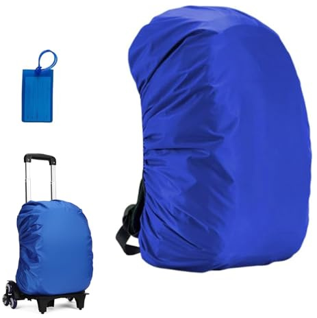 VYNZOR sac impermeable Protege Sac a Dos Pluie 30-100L Housse de Pluie Imperméable Universelle pour Sac à Dos Protection Anti-Pluie Ultralégère avec Bandes Réfléchissantes Le Cyclisme,la randonnée