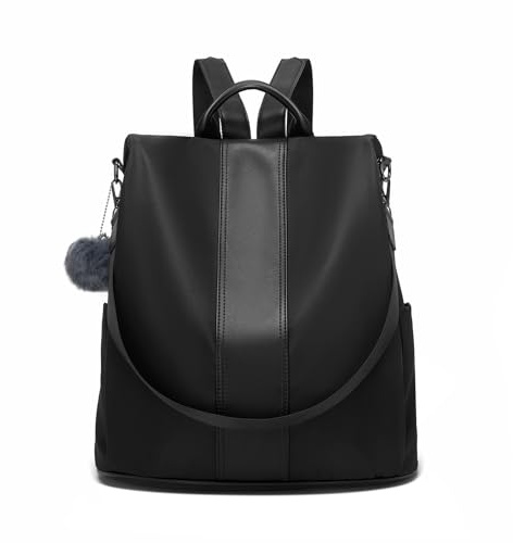 Miss Lulu Zaino Antifurto Donna, Zainetto Multifunzionale, Borsa Casual ed Moda per Viaggio, Scuola, Lavoro, Shopping, Visite e Università