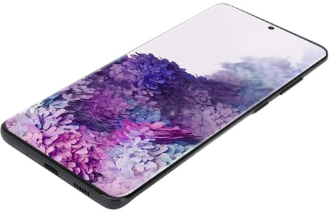 KUIDAMOS Telefonersättningsskärm 6,7 Tum Högupplöst Digitaliseringsenhet för S20 Plus 5G SM G986B Enkel Installation (Svart)