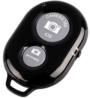 MANGO.-Bluetooth Remote Control disparador automático Cámara inalámbrica disparador para iPod Aire iPhone iPad de Apple iPad Mini iPad Samsung Galaxy Note 3 2 HTC