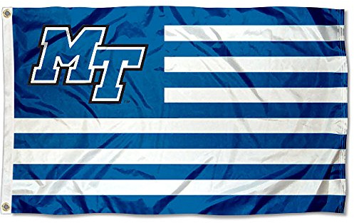 Middle Tennessee Blue Raiders Stars and Stripes Nation Flag