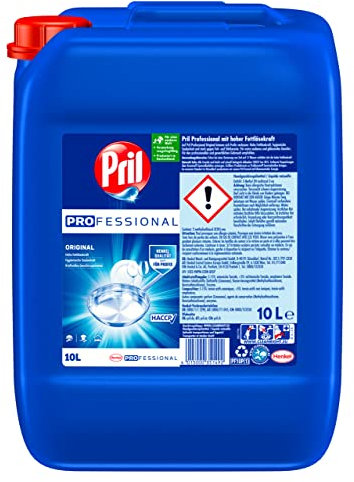 Pril Professional Original (10 l), Spülmittel Großpackung für hygienische Sauberkeit in Gastronomie & Industrie