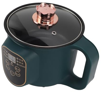 Hot Pot, Mini Cuisinière électrique en Acier Inoxydable de 1,8 L, 600 W, Facile à Nettoyer, Efficace et Polyvalente pour les Fêtes de Bureau en Dortoir (BROLEOnci69xevyt-11)