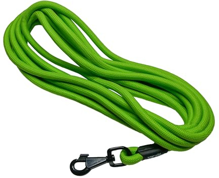 wild Tracker, Lanyard, X-Track-Modell, grüne Farbe, verwendet Kletterseil-Webtechniken, sehr Zug- und Abriebfest, wasserabweisender Zinkkarabiner, 6 m