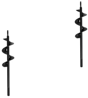 iplusmile Gartenschneckenbohrer 22.00 Cm Spiralbohrer Für Bohrmaschine Erdbohrer Zum Pflanzen Und Lochgraben Im Garten Für Zaunpfähle Baumgründungen