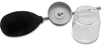 FOMIYES 1piezas Aplicador Pulverización Fibra Capilar De Goma Profesional Con Pulverizador Antiestático Para Relleno Línea Cabello Ligero y Fácil Uso Peluquería