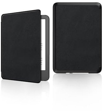 Schutzhülle für Kindle Paperwhite 7 Zoll (2024) – leichte und strapazierfähige Hülle, schwarz