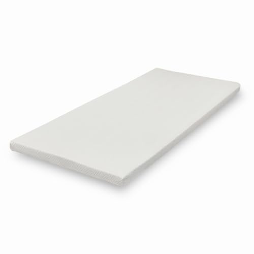 Topper Viscoelástico COMBOCOOL™ 105 x 190 cm – Sobrecolchón único con Enfriamiento Activo – Funda Fresh Lavable y Elásticos Reforzados – 5 cm de Grosor – Certificación Oeko-Tex