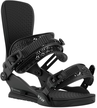Union STR Men's Snowboard Bindings, Black, Medium