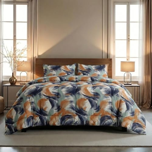 Zelesta Wonderbed Waschbare Bettdecke ohne bezug – Bettdecke & Bezug in einem | Waschbar & Trocknergeeignet | Antiallergisch, Atmungsaktiv & Temperaturregulierend (140x200 cm)