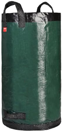 Gartenabfallsack Profi M 120 Liter – Reißfester Laubsack mit verstärktem Boden & umlaufendem Gurt – für Gartenabfälle, Laub und Grünschnitt – Gartensack faltbar & kompakt