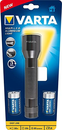 VARTA 16628101421-MAT. ELET. - ASTUCCI VARI -TORCIA LED MULTI ALUMINIUM LIGHT 2C (INC)