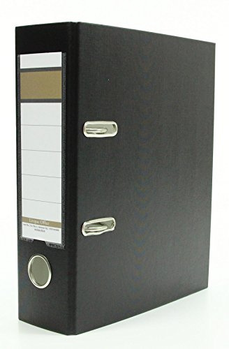 3x Ordner / DIN A5 / 75mm / Farbe: schwarz