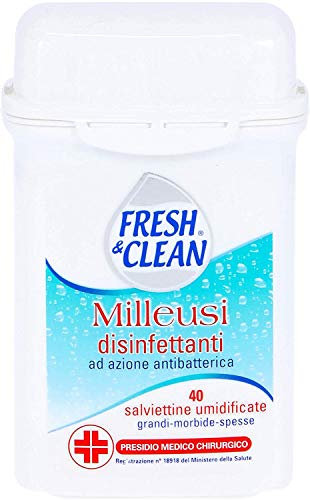 7 Fresh e clean salviettine disinfettanti