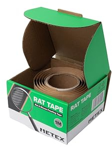 Metex RatTape Schutzband, Ratten- und Mäuseband, 1 m