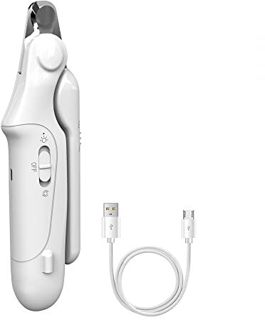 Krallenschneider für Hunde Katzen Krallenschneider für Haustiere Pet Nail Razor mit Anti Overclipping LED Licht Kleine Haustiere Krallenpflege für kleine mittelgroße große Hunde Katzen Kleintiere