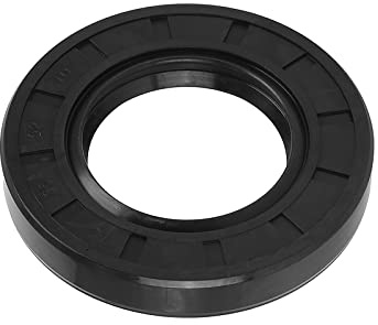 QUARKZMAN 1 Stück TC Wellen Dichtring Gummi Doppellippe 35 x 62 x 10mm für Motorrad Kurbelwellen und Hydraulikpumpen Schwarz
