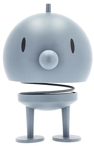 Hoptimist Soft Bumble Wackelfigur & Glücksbringer, Skandinavische Deko Figuren für Wohnzimmer, Schreibtisch, Büro, Bürodeko & Lustige Kleine Geschenke, 15 x 15 x 24 cm, XL, Sky