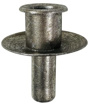 zeitzone Kerzenhalter für Flaschen Silber Kerzenhalteraufsatz Flaschenaufsatz Antil-Stil