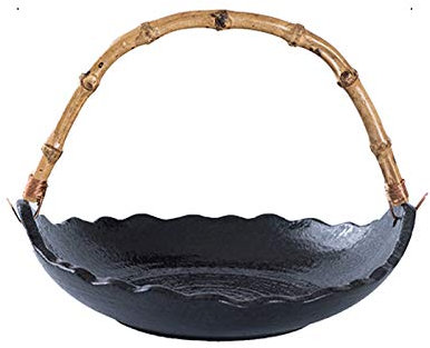 UNbit Frutero Cesta de frutas - Cuenco for servir ensaladas - Frutero de cerámica, for almacenar y organizar verduras, huevos y más |Cesta de frutas for mostrador o cesta de frutas decorativa colgante