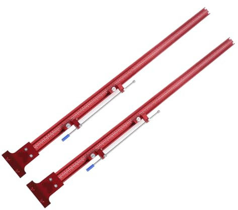 Système de Guidage sur Rail Parallèle, Ensemble de Jonction de Rail de Guidage pour Scie à Bois, Ensemble de Rails de Scie Circulaire en Alliage D'aluminium, Support de Rail de
